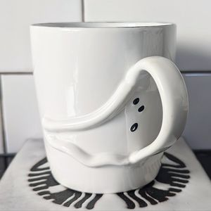 2003 Starbucks Barista Ghost Halloween Mug
